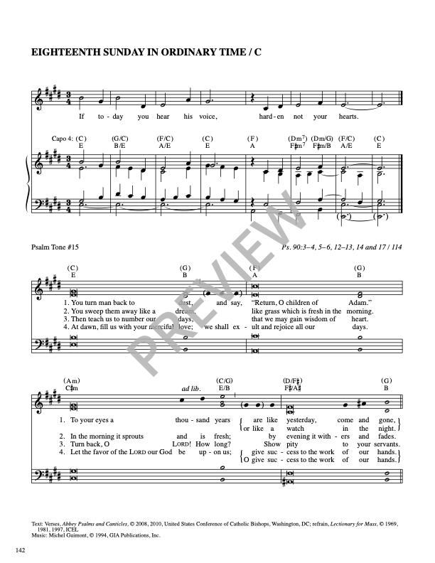 GIA Publications Lectionary Psalms Abbey Psalms and Canticles Year C Downloads